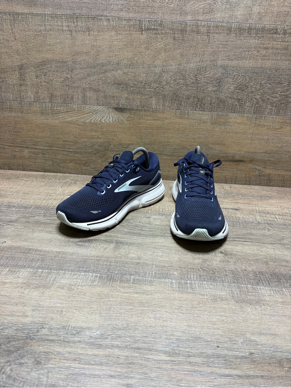Brooks Navy and White Men's Running Shoes